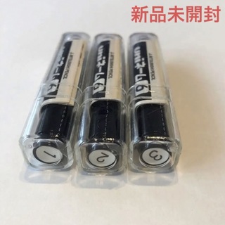 三菱鉛筆 - 【新品】uniネーム6　浸透印　スタンプ　4mm　通信簿用　１２３（3個セット）