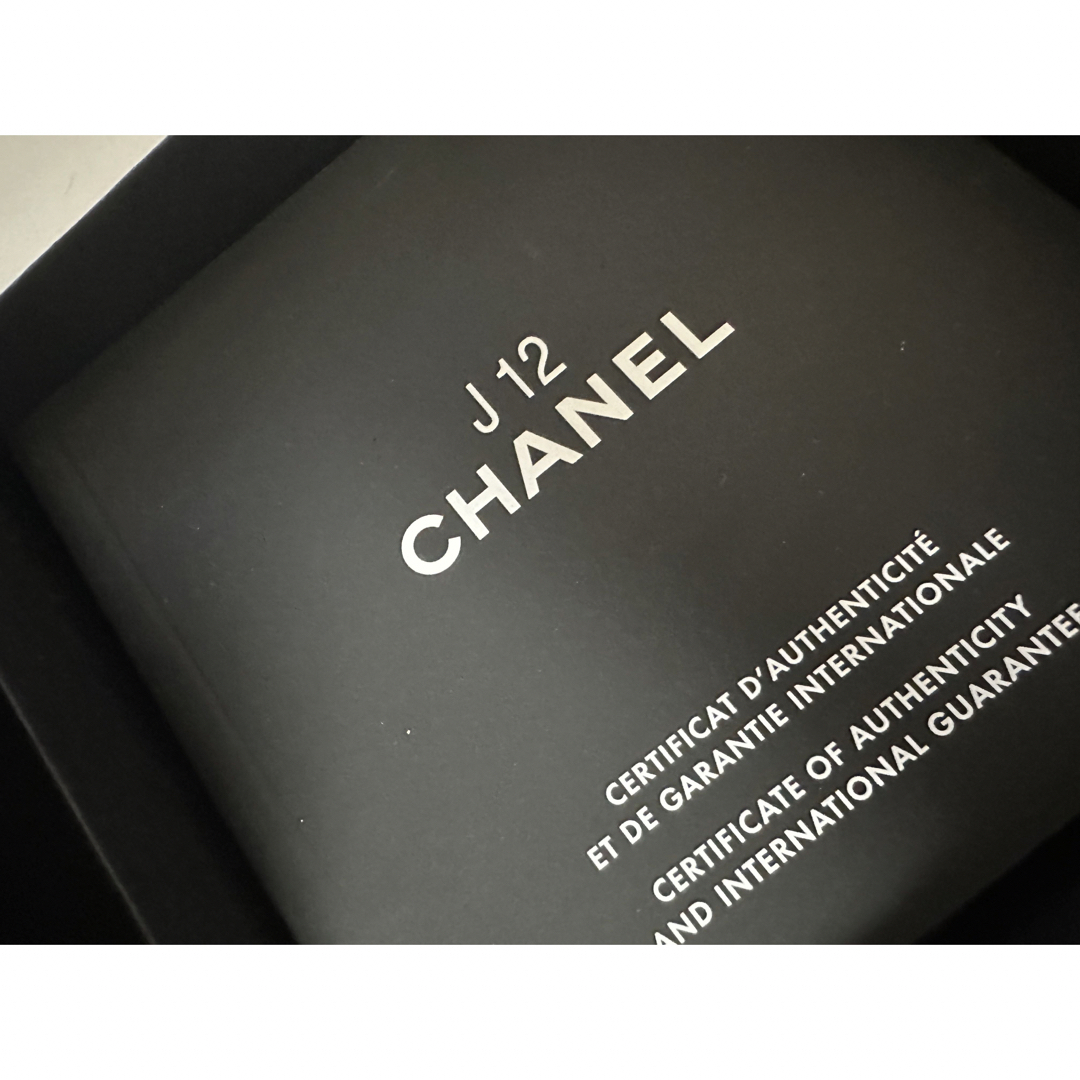 CHANEL - CHANEL シャネル J12 腕時計空箱 説明書の通販 by m's shop