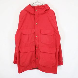 ウールリッチ(WOOLRICH)のSALE/ 70年代 USA製 WOOLRICH ウールリッチ マウンテンパーカー 防寒 TALONジップ フラップポケット レッド (メンズ  L相当)  N6663(その他)