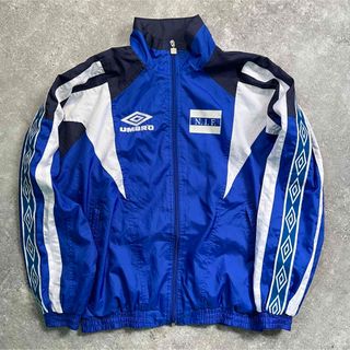 一番安い 90s UMBRO アンブロ トラックジャケット ジャージ ブルー