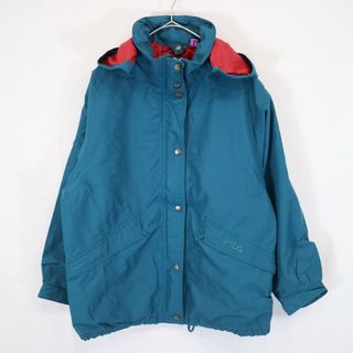 フィラ(FILA)のSALE/ 90年代 FILA フィラ GORE-TEX ゴアテックス マウンテンパーカー 防寒  防風  スキーウェア グリーン (メンズ  L相当)  N6670(その他)