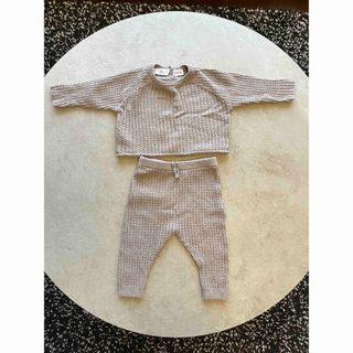 ザラキッズ(ZARA KIDS)のZARA ニットセットアップ　3-6M 68㎝(ニット/セーター)