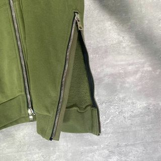 BALMAIN - 『BALMAIN』バルマン (S) ジップアップパーカー / カーキの
