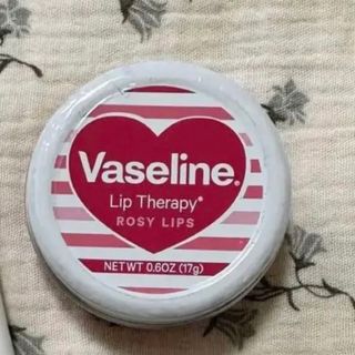 ヴァセリン(Vaseline)の【新品未使用】ヴァセリン　リップクリーム　 　限定ハート柄缶　17g(リップケア/リップクリーム)