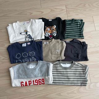 ザラキッズ(ZARA KIDS)のこ様　専用長袖ロンT、スウェット8点SET 90(Tシャツ/カットソー)