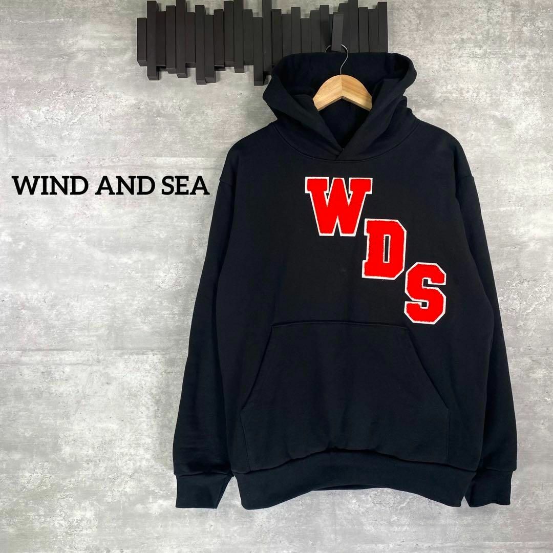 wind and sea ウィンダンシー パーカー　M