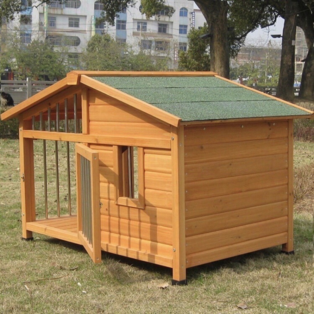 18kg材質ペットハウス 犬小屋 大型 中型犬 小型犬 ペットケージ 犬 ペット用品 庭