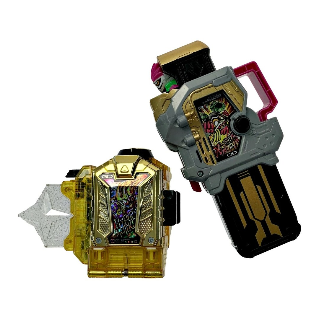 ☆☆ 仮面ライダーエグゼイド《 DXハイパームテキガシャット&マキシマムマイティXガシャットセット 》BANDAI / バンダイ