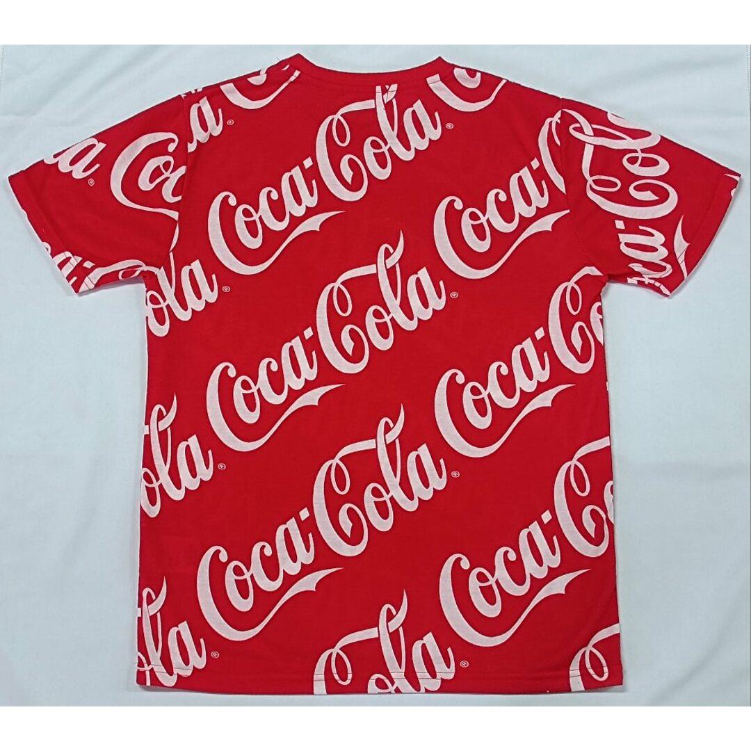 コカ・コーラ(コカコーラ)の古着　レア　コカ・コーラ／Coca Colaロゴ　Tシャツ／Mサイズ メンズのトップス(Tシャツ/カットソー(半袖/袖なし))の商品写真