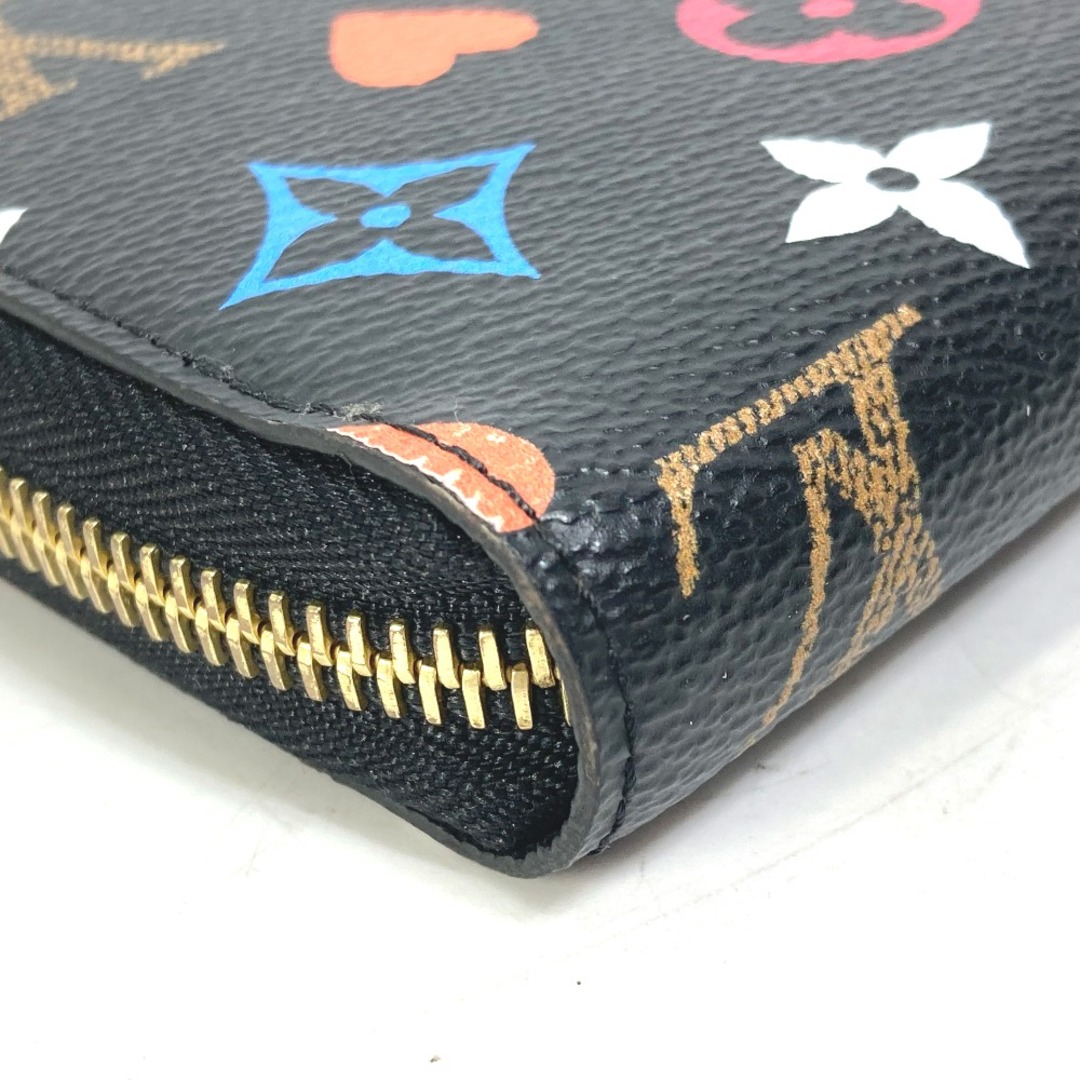 ルイヴィトン LOUIS VUITTON ジッピーウォレット M80323 モノグラムマルチカラー ゲームオンコレクション 長財布 モノグラムマルチカラーキャンバス ブラック 4