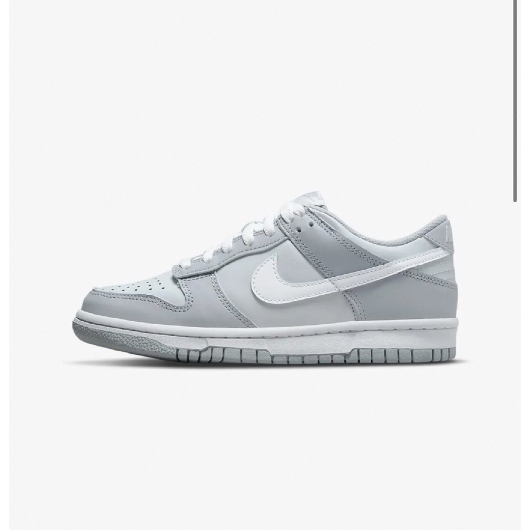 NIKE(ナイキ)のNIKE DUNK LOW RETRO Two Tone Grey 23.5cm レディースの靴/シューズ(スニーカー)の商品写真