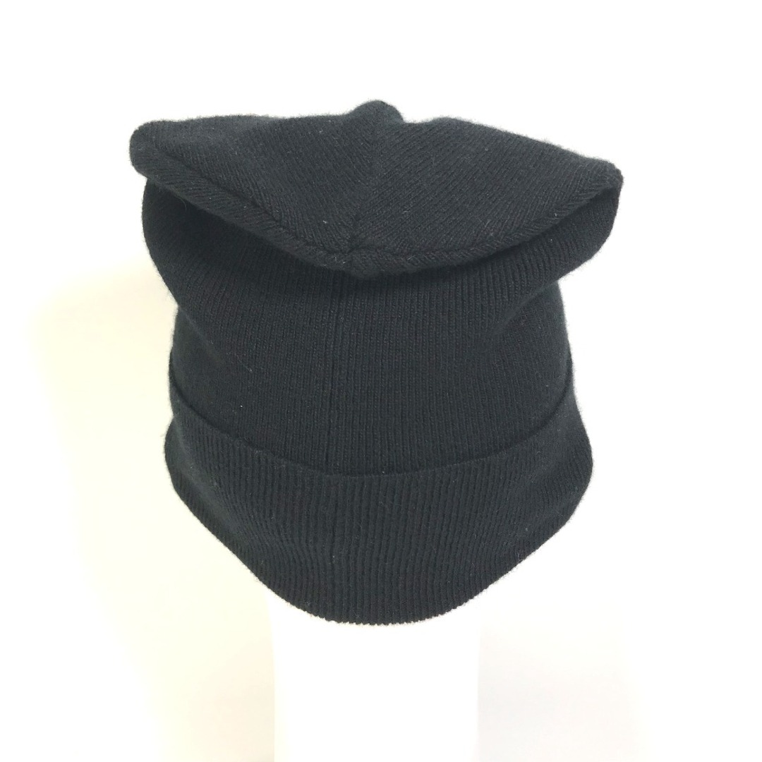 VALENTINO(ヴァレンティノ)のヴァレンティノ VALENTINO VLTN ロゴ  ビーニー 帽子 ニット帽 ニットキャップ ニット帽 ウール ブラック メンズの帽子(ニット帽/ビーニー)の商品写真