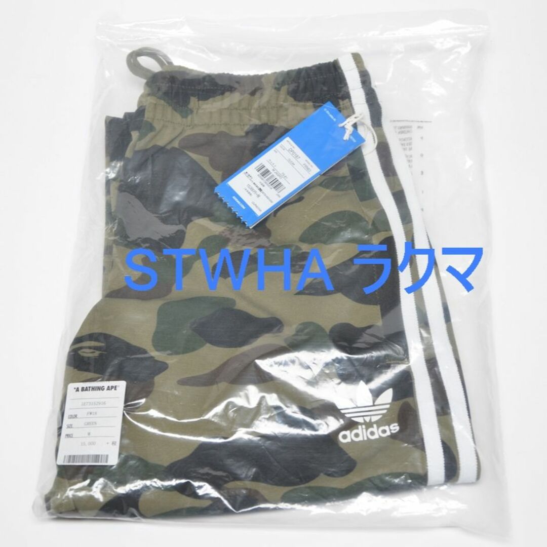 新品 A BATHING APE BAPE ADIDAS CAMO PANTS