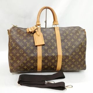 ルイヴィトン(LOUIS VUITTON)の【良品】ルイ・ヴィトン（モノグラム）　キーポル　バンドリエール45 男女兼用(ボストンバッグ)