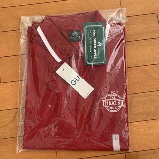 ジーユー(GU)の新品未開封 GU ミセスグリーンアップル コラボポロシャツ Lサイズ(ポロシャツ)