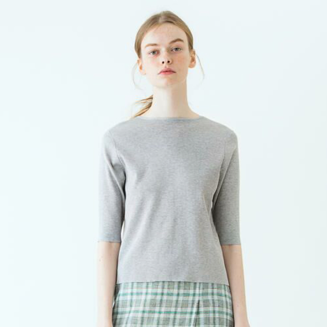 Ballsey(ボールジィ)の【美品】ボールジィ Ballsey パールボタンクルーネックプルオーバー レディースのトップス(ニット/セーター)の商品写真