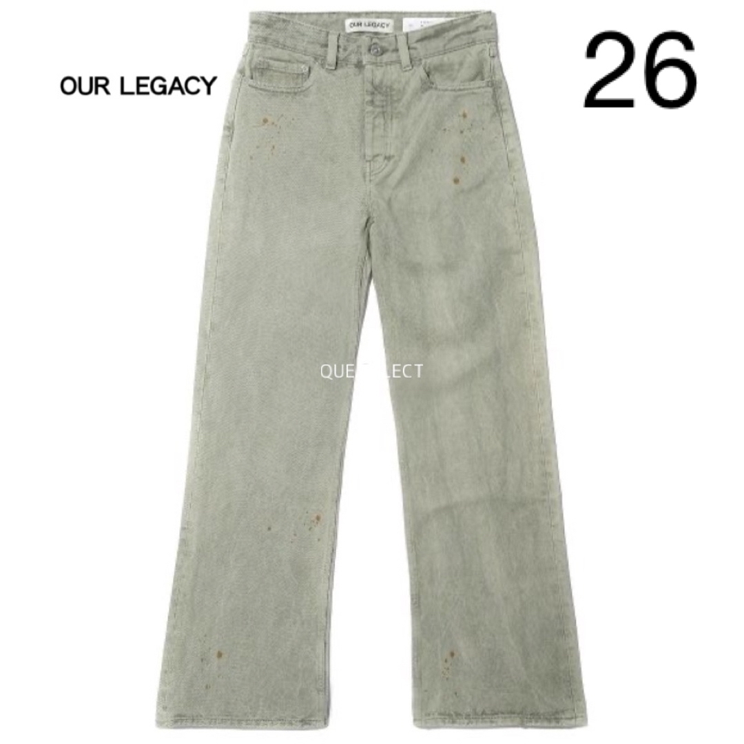 日本未発売22AW OUR LEGACY BOOT CUT WASH DENIM