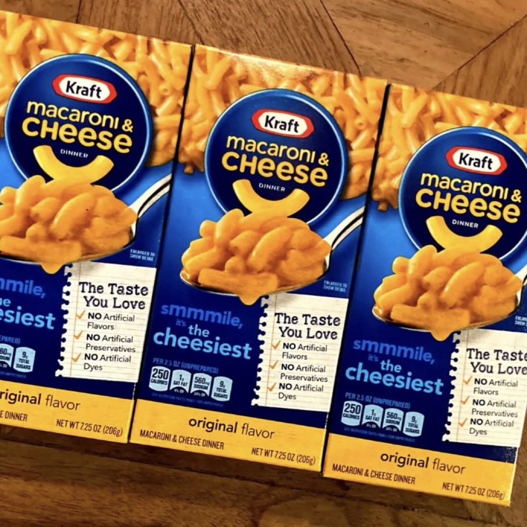 Kraft  クラフト  マカロニ＆チーズ  3箱