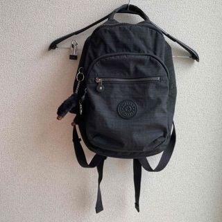 キプリング(kipling)のKIPLING リュックサック　ブラックグレーミックス最後の値下げ(リュック/バックパック)