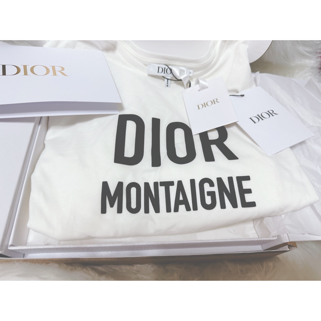 Christian Dior(クリスチャンディオール)のDIOR ディオール モンテーニュ キッズ ロゴT コットンチャージー メンズのトップス(Tシャツ/カットソー(半袖/袖なし))の商品写真