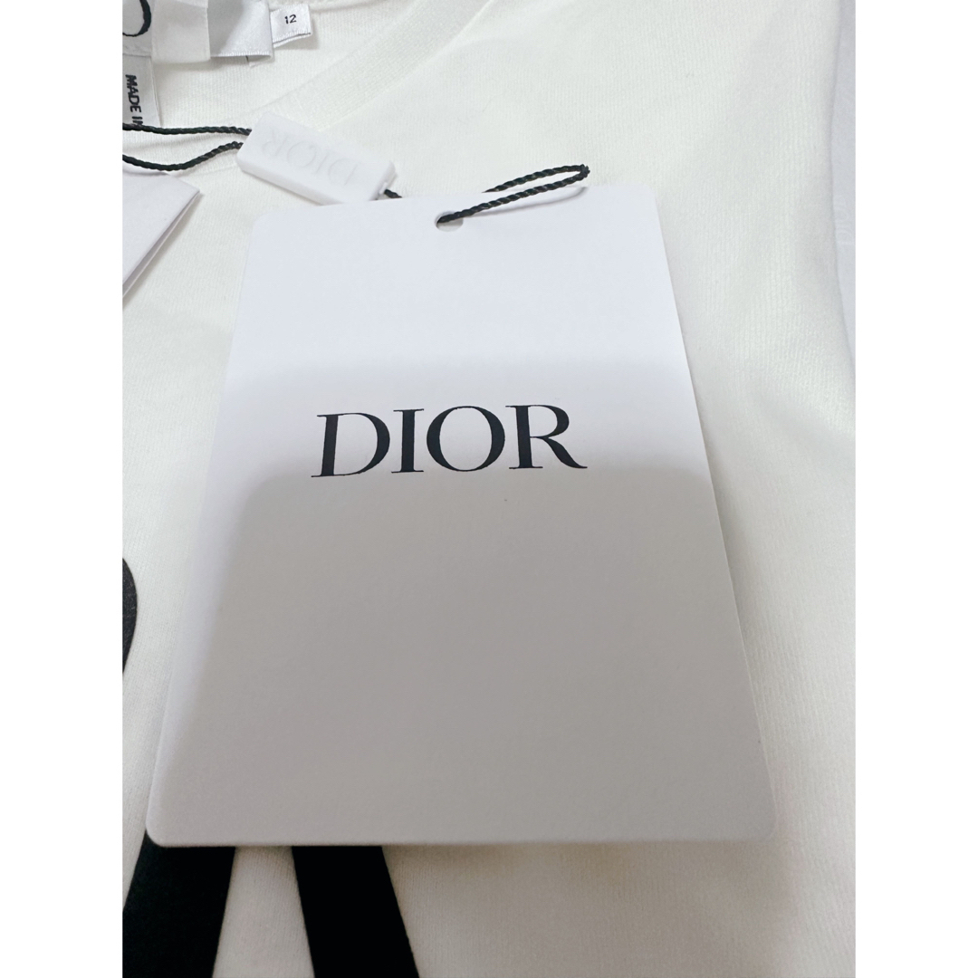 ディオールDIOR ディオール モンテーニュ キッズ ロゴT コットンチャージー