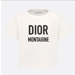 クリスチャンディオール(Christian Dior)のDIOR ディオール モンテーニュ キッズ ロゴT コットンチャージー(Tシャツ/カットソー(半袖/袖なし))