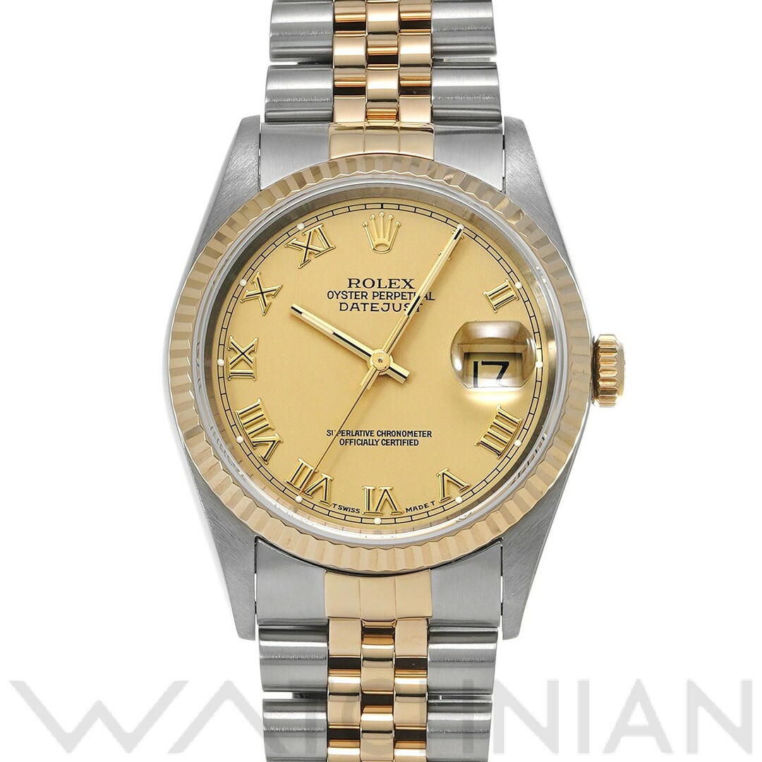 ロレックス ROLEX 16233 W番(1996年頃製造) シャンパン メンズ 腕時計