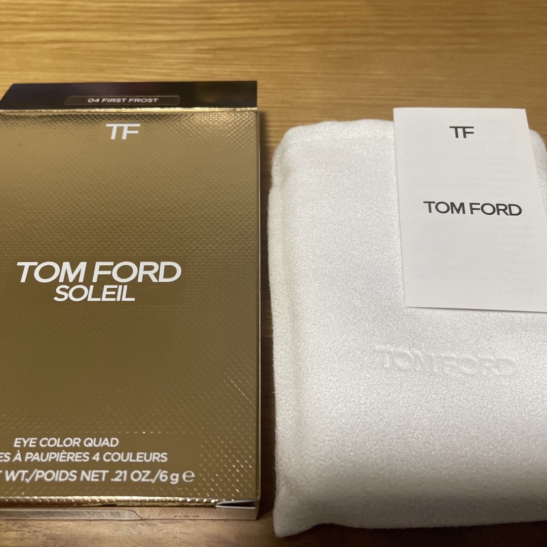 TOM FORD BEAUTY(トムフォードビューティ)の【値下げ】ソレイユアイカラークォード 04ファーストフロスト コスメ/美容のベースメイク/化粧品(アイシャドウ)の商品写真