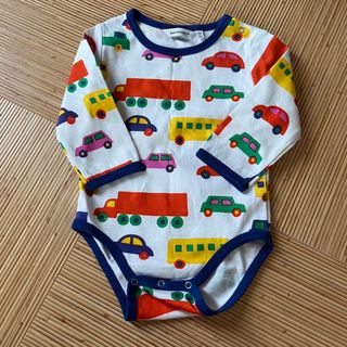 マリメッコ(marimekko)のマリメッコ　ロンパース　6m(ロンパース)