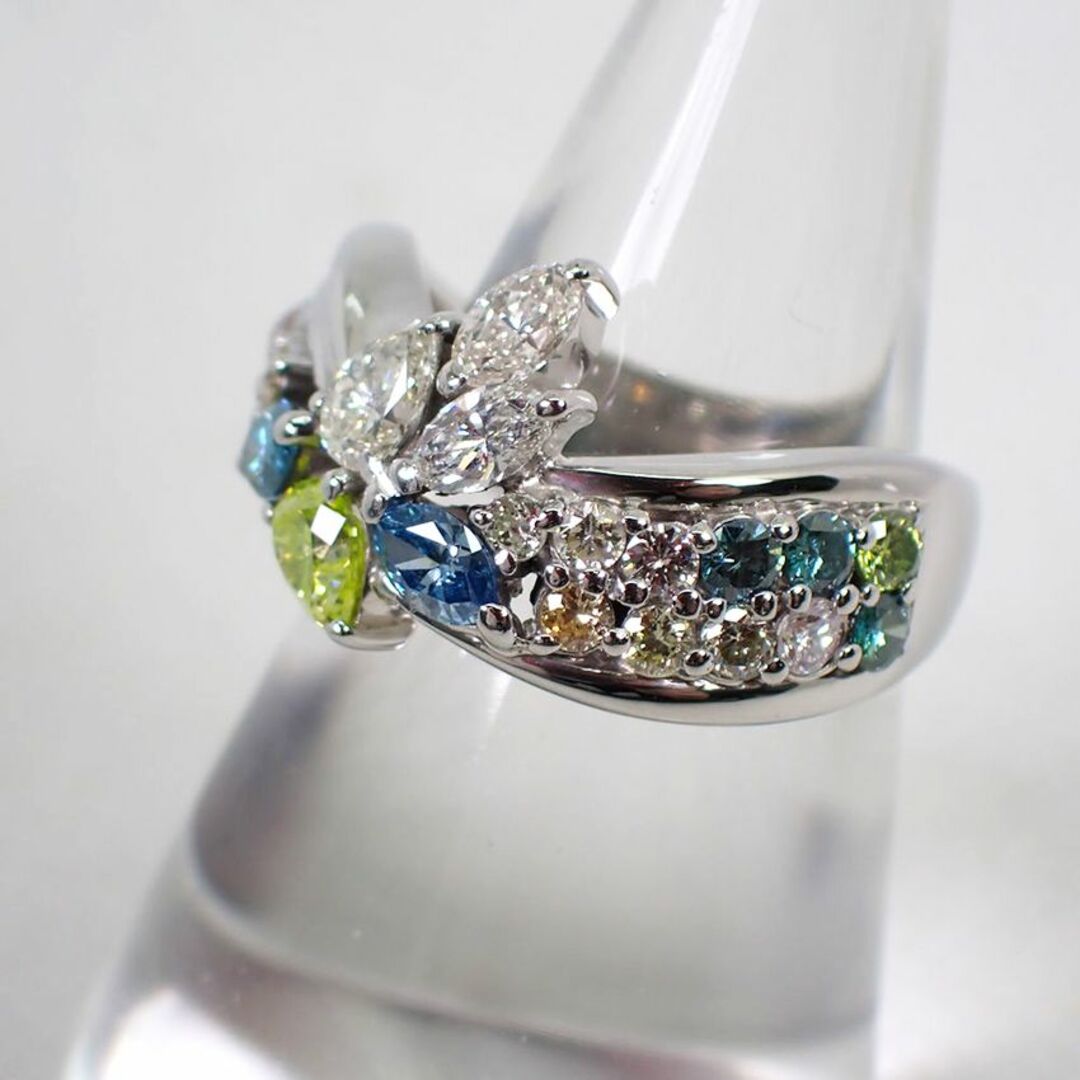 Pt900 ダイヤモンド/1.68ct リング 11.5号[g123-41］ レディースのアクセサリー(リング(指輪))の商品写真