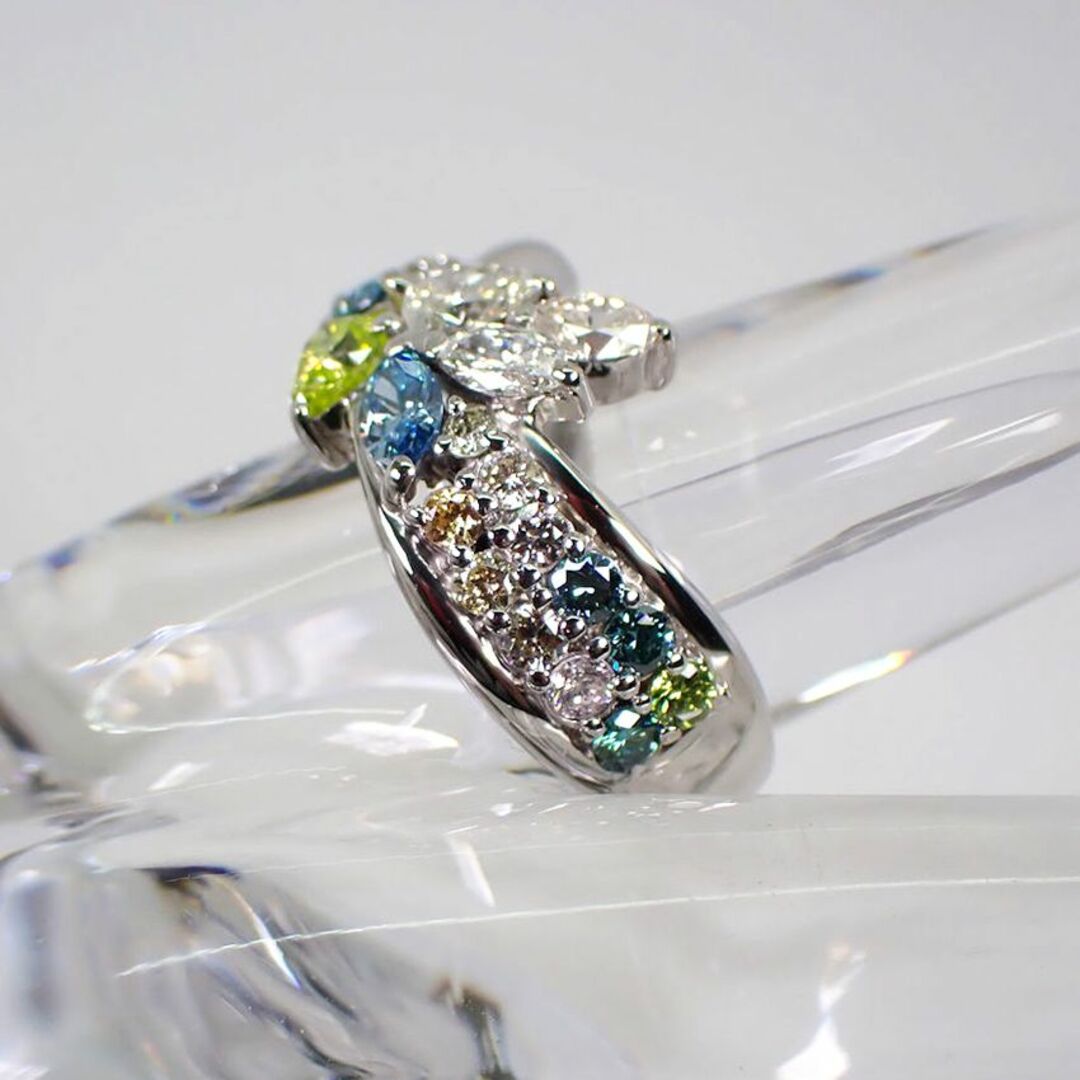 Pt900 ダイヤモンド/1.68ct リング 11.5号[g123-41］ レディースのアクセサリー(リング(指輪))の商品写真