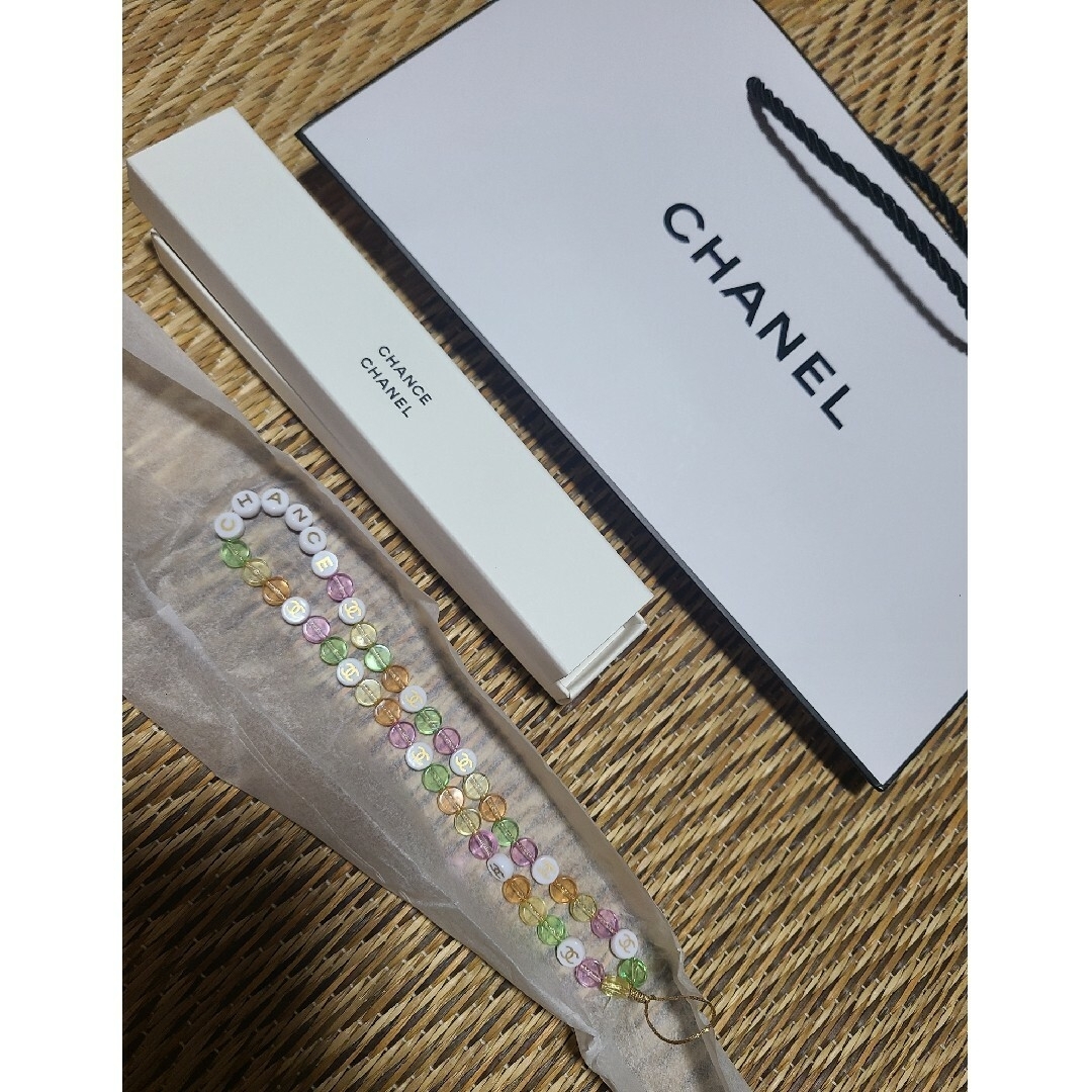 CHANEL CHANCE ノベルティ ビーズストラップチャーム - その他