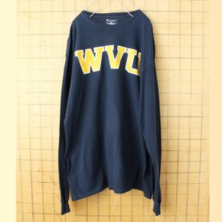 チャンピオン(Champion)のUSA championチャンピオン長袖Tシャツ ロンTネイビーXL aw93(Tシャツ/カットソー(七分/長袖))