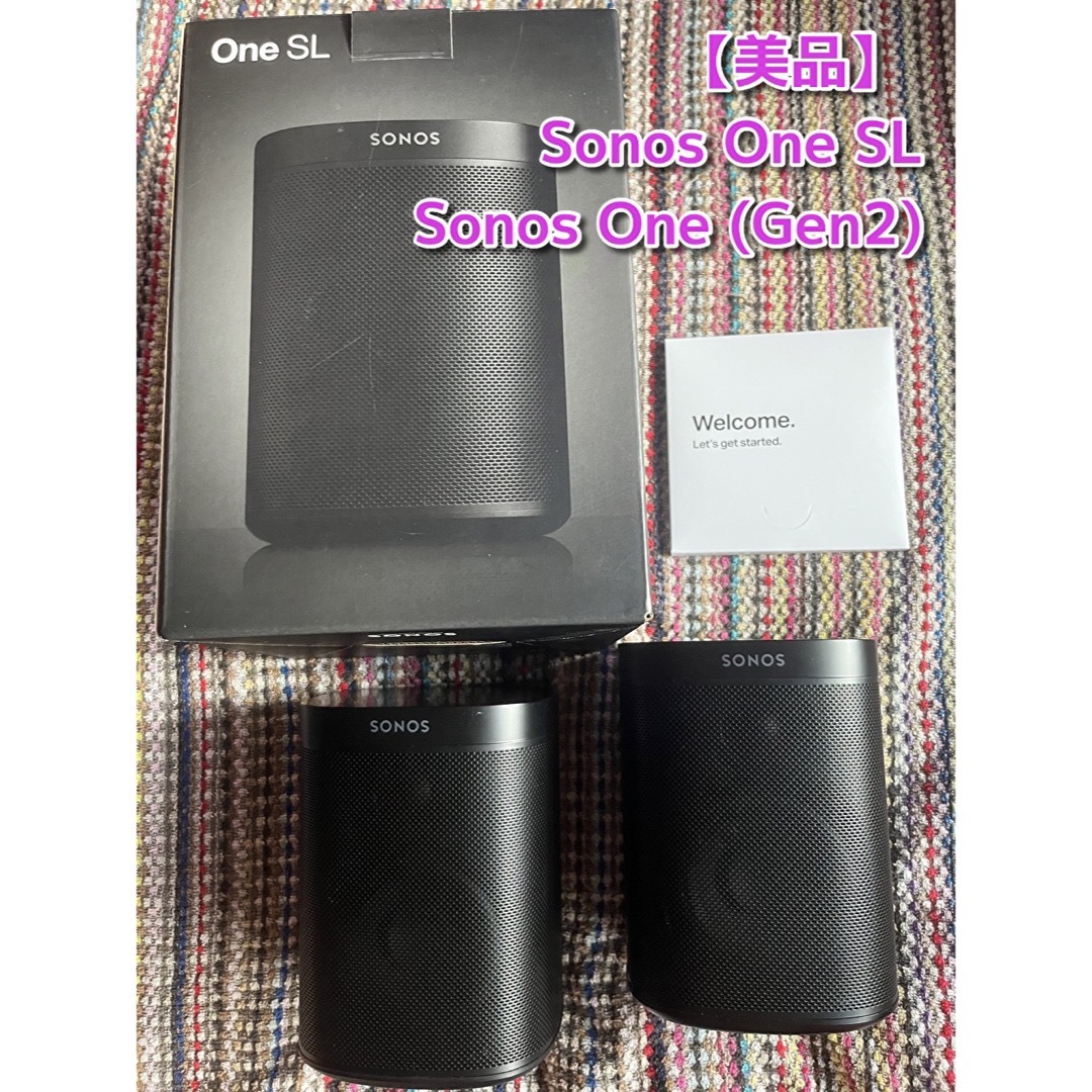 Sonos One Gen 2 　美品 スマートスピーカー