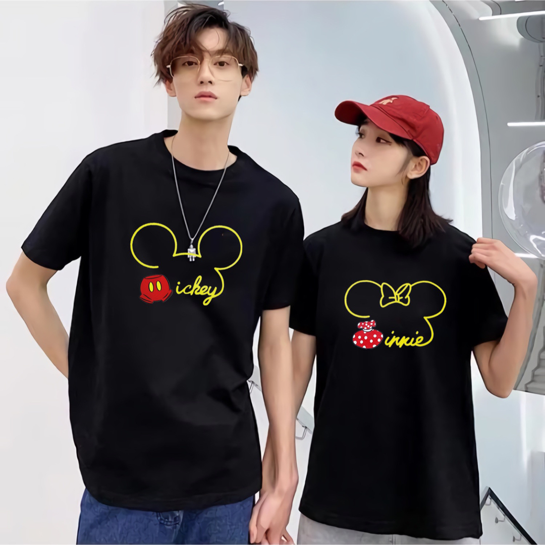 【期間限定値下げ】Disney World ペアTシャツ　男女Sサイズ