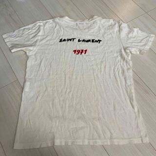 サンローラン(Saint Laurent)のサンローラン Tシャツ バックプリント 1971 500653 YB2LS XS(Tシャツ(半袖/袖なし))