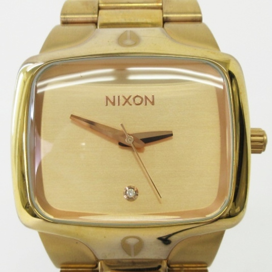 NIXON(ニクソン)のニクソン THE PLAYER 腕時計 アナログ クォーツ SS ローズゴールド レディースのファッション小物(腕時計)の商品写真