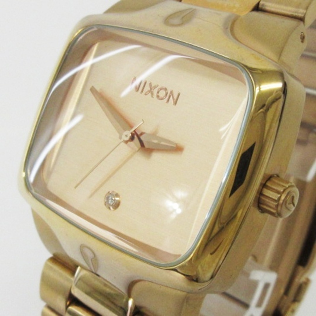 NIXON(ニクソン)のニクソン THE PLAYER 腕時計 アナログ クォーツ SS ローズゴールド レディースのファッション小物(腕時計)の商品写真