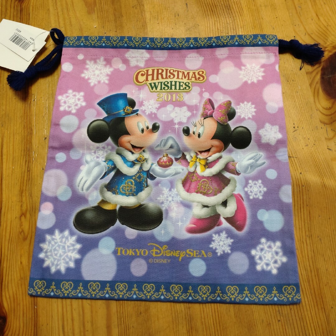 Disney(ディズニー)のまふまふ様専用☆Disney☆クリスマス&夏祭り巾着 エンタメ/ホビーのおもちゃ/ぬいぐるみ(キャラクターグッズ)の商品写真