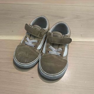 ヴァンズ(VANS)のkids vans oldschool ベージュ(スニーカー)