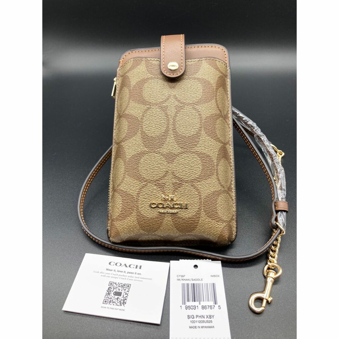 【COACH☆新作】新品！スマホショルダー！ペンギン！ブラック！限定品！希少！