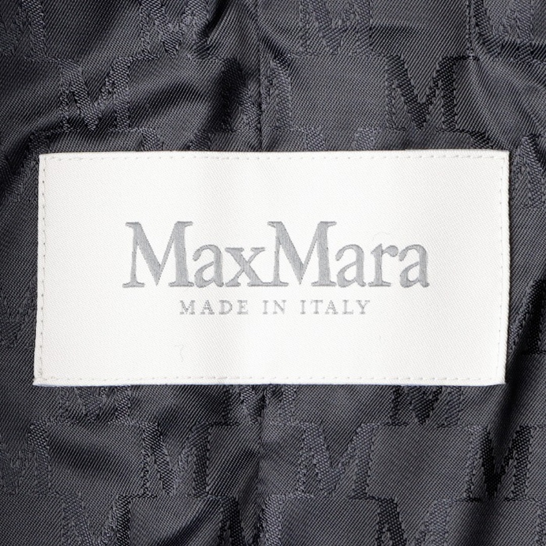Max Mara(マックスマーラ)のマックスマーラ MAX MARA コート アイコンコート 101801 MADAME ミドルコート 2023年秋冬新作 2310180139 0002 NERO レディースのジャケット/アウター(ロングコート)の商品写真