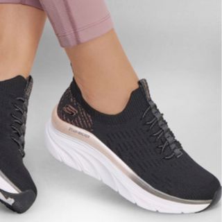 スケッチャーズ(SKECHERS)のスケッチャーズレディース　デラックス ウォーカー - レット イット グロー(スリッポン/モカシン)