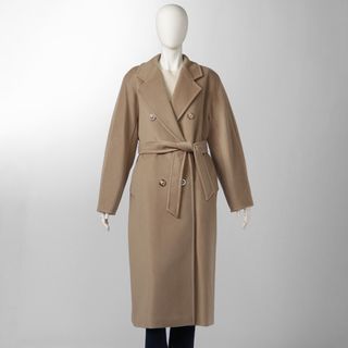 マックスマーラ(Max Mara)のマックスマーラ MAX MARA コート アイコンコート 101801 MADAME ミドルコート 2023年秋冬新作 2310180139 0002 CAMMELLO(ロングコート)