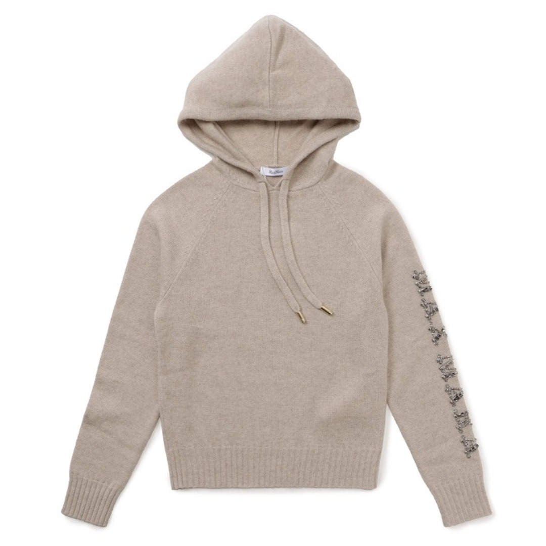 マックスマーラ MAX MARA ニット パーカー ANANAS クリスタルロゴ プル