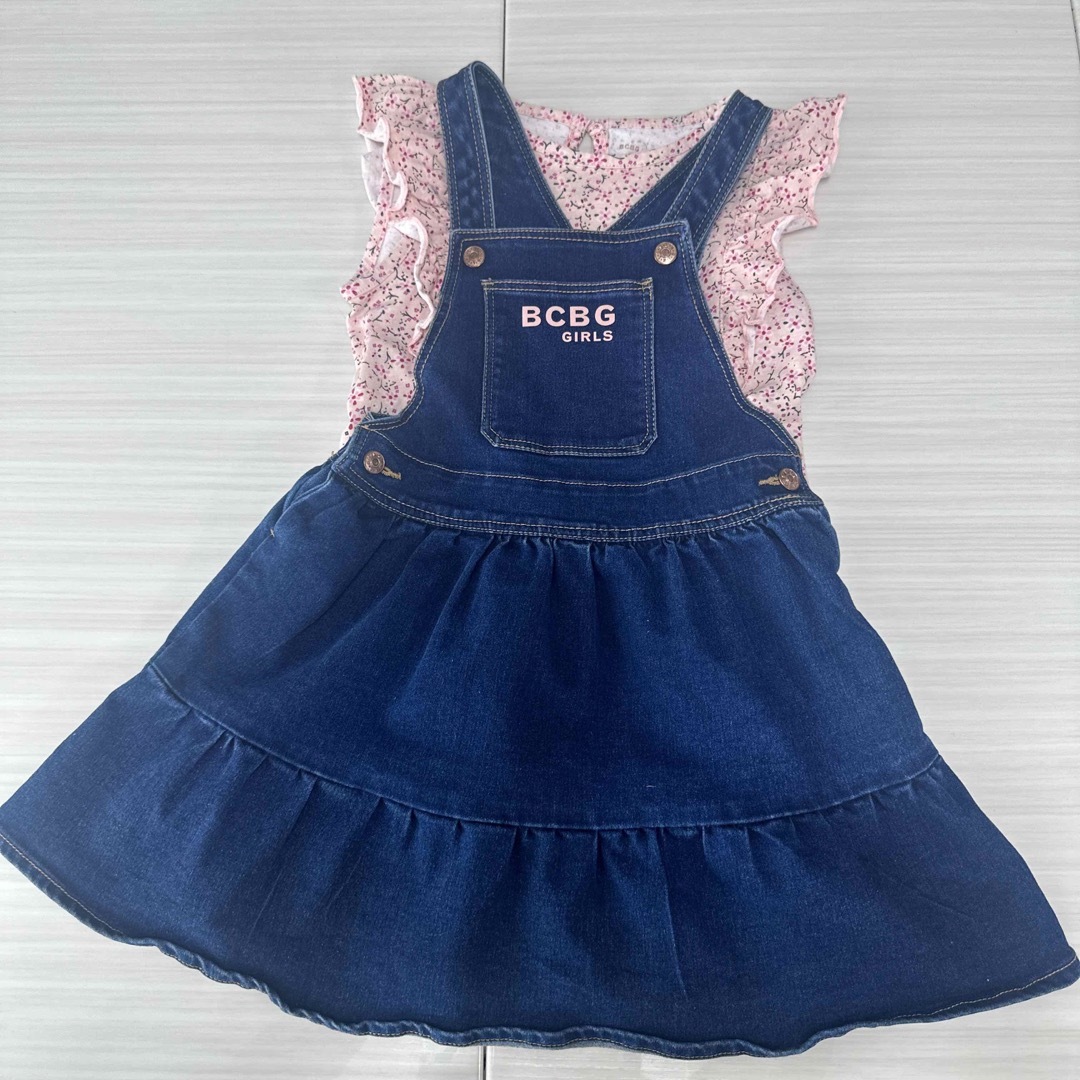 コストコ(コストコ)のコストコ BCBG GIRLS キッズ 女の子 2点セット 120 キッズ/ベビー/マタニティのキッズ服女の子用(90cm~)(ワンピース)の商品写真