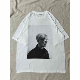 【坂本龍一】XL 激レアフォトプリント未使用Tシャツ YMO 坂本龍一(Tシャツ/カットソー(半袖/袖なし))