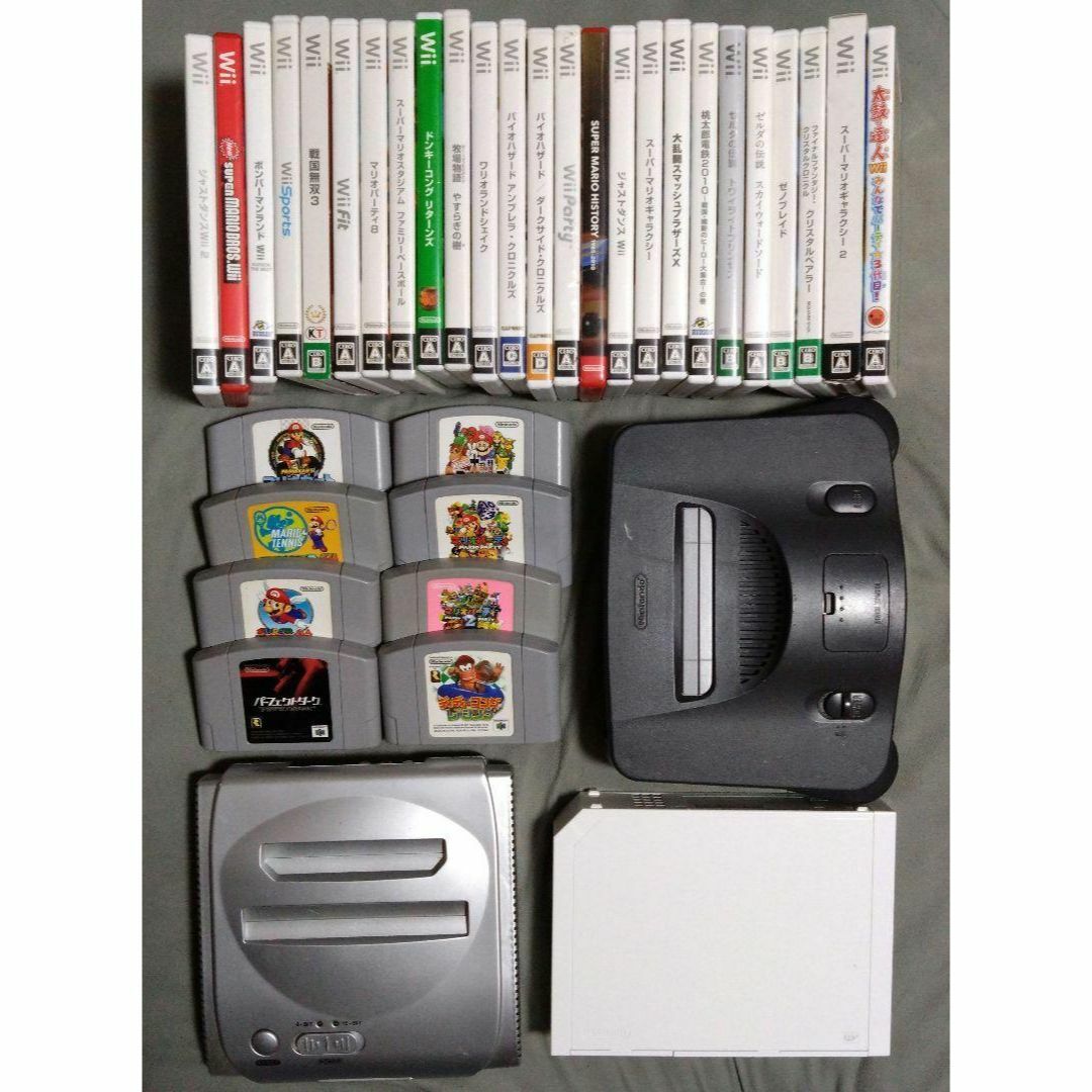 ニンテンドー64 wii 本体ソフトセット