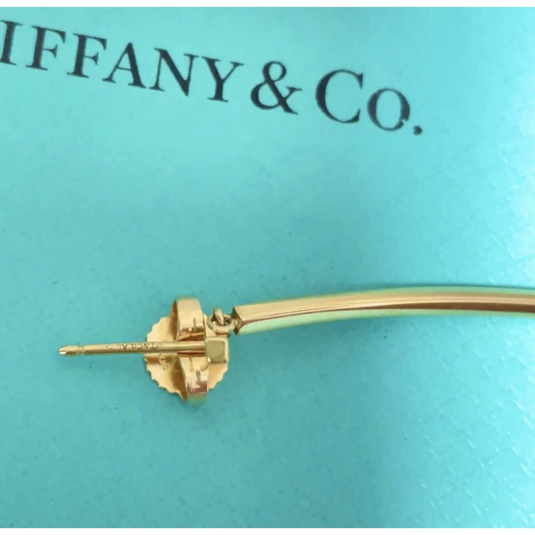 TIFFANY&Co.ティファニーTバーピアスK18ローズゴールド片耳のみ