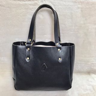 CLEDRAN - 美品 CLEDRAN クレドラン ロゴ オールレザー トートバッグ